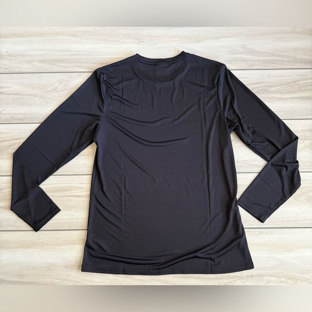 Gymshark Arrival Long Sleeve T-Shirt Black Small NWT IN PACKAGE - Picture 5 of 10